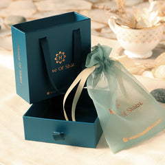 4 Stone Reva Color Earrings