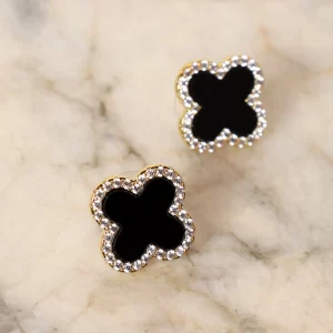 Black Diamond Clover- Gold
