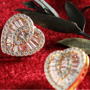 Ishq Studs - Gold
