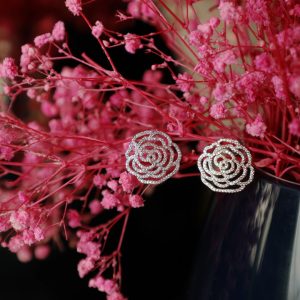 Gulnara Earrings -Silver
