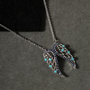 Angel Wings Pendant-Silver