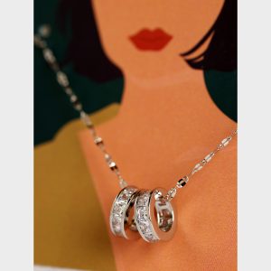 Zinat Pendant -Silver