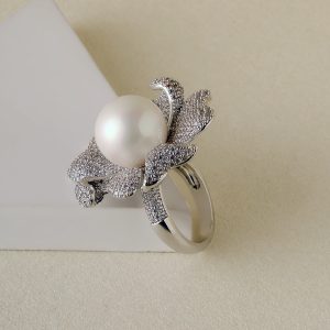 Gulzar Ring Silver -Free Size