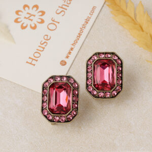 Pink Kristina Earring