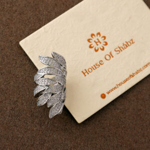 Leaf Cuff -Silver