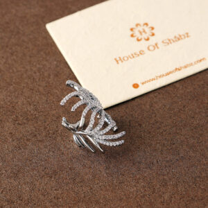 Feather Cuff-Silver