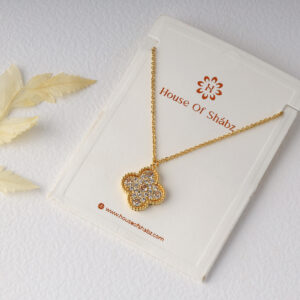 Silvia Diamond Pendant-Gold