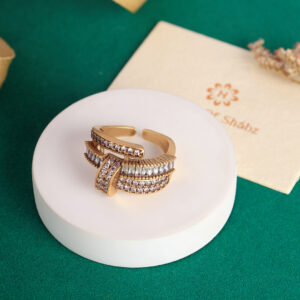 Roxie Diamond Ring -Free Size