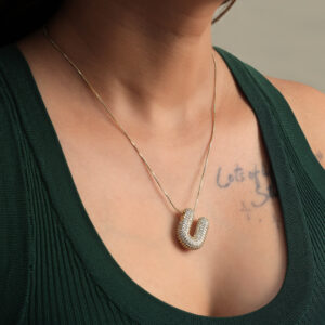Alphabet Pendant (U)
