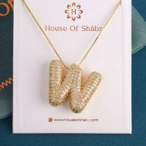 Alphabet Pendant (W)